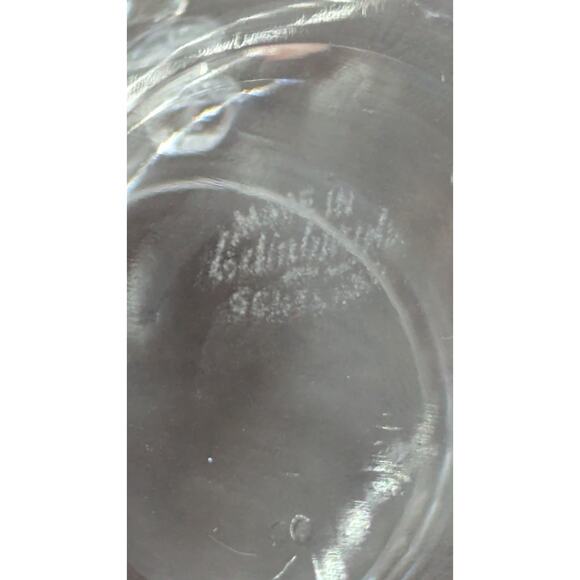 Edinburgh Crystal Appin Pitcher Creamer 4-3/4" Scotland - Picture 7 of 8